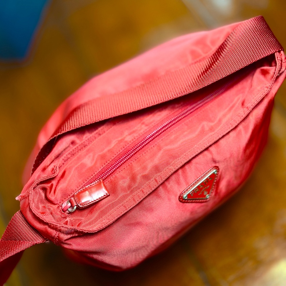 AUTHENTIC Prada bag. Red. - image 11